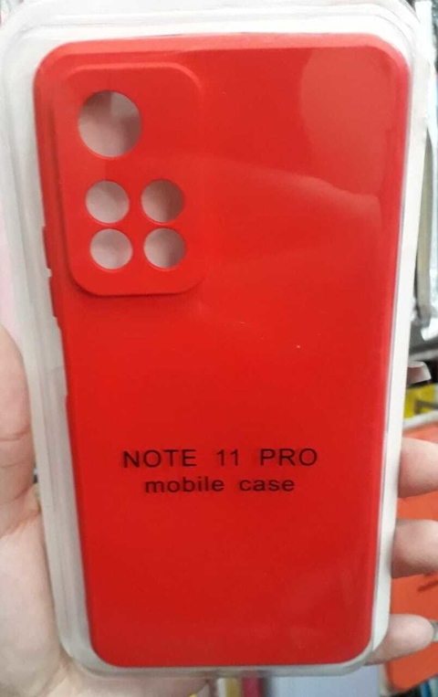 Capinha Case Silicone Aveludada Xiaomi Note 11 Pro