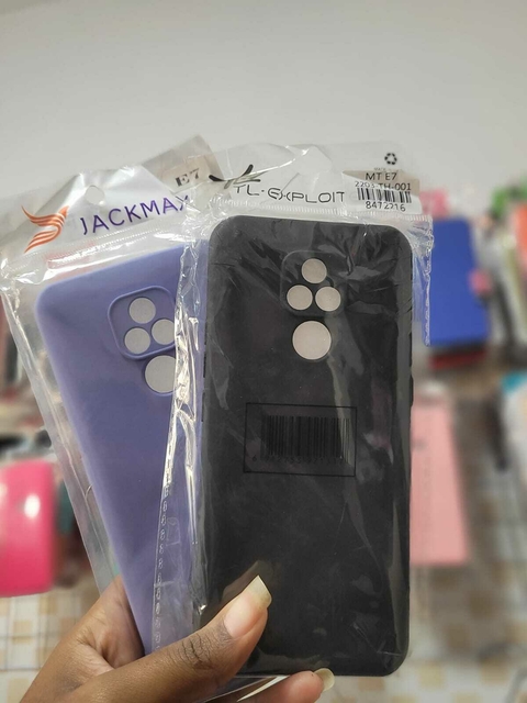 Capinha Case Silicone Aveludada Moto E7 na internet