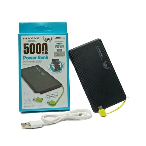 Carregador Portátil Power Bank 5.000mAh Pineng - comprar online