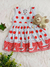 Vestido Bolinhas - Saída de maternidade Sofia Valentina Baby