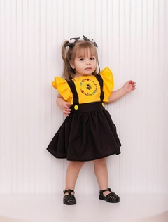 Romper Vestido Abelhinha - Saída de maternidade Sofia Valentina Baby