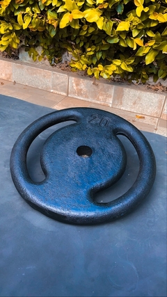 Anilha vazada pintada 20KG - comprar online