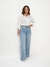 Camisa Slin Viscose com Elastano Vila