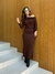 Vestido canelado Izis - Vila Boutique