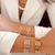 Bracelete luxo prata - comprar online