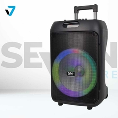 PARLANTE 12" c/ CARRO + MIC + CONTROL