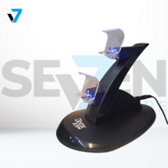 BASE LED CARGA DOBLE JOYSTICK PS4