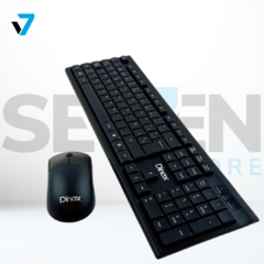 COMBO TECLADO Y MOUSE INALÁMBRICOS