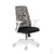 SILLA TOKIO APOYABRAZOS Y BASE BLANCA