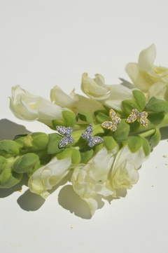 Aretes de mariposa