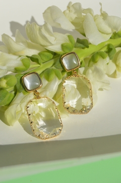 Aretes transparentes - comprar en línea