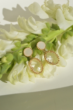 Aretes transparentes - comprar en línea