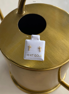 Broquel cruz oro 10kt