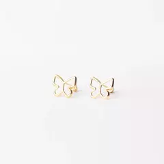 BROQUEL MARIPOSA ORO 10KT - comprar en línea