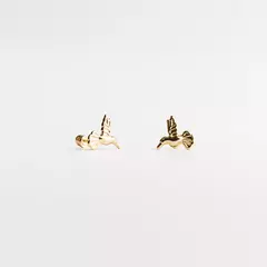BROQUEL DE COLIBRI ORO 10KT - comprar en línea