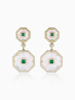Aretes de madre perla