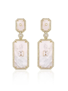 Aretes de madre perla