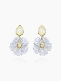 Aretes de madre perla