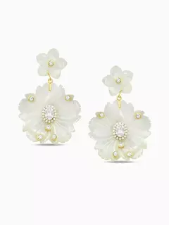 Aretes de madre perla