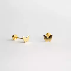 BROQUEL MARIPOSITA ORO 10KT - comprar en línea