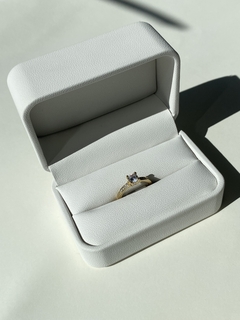 ANILLO DE COMPROMISO 14k