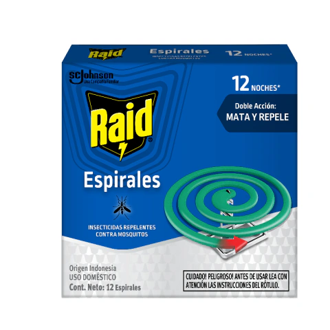 Raid Espiral Verde X 12un