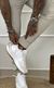 Calça jogger cargo off na internet