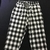 Calça Jogger xadrez - comprar online