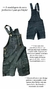 Jardineira Jeans de Shorts infantil na internet