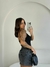 SAIA JEANS BLACK + CINTO DE PRESENTE - loja online