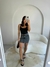 SAIA JEANS BLACK + CINTO DE PRESENTE - Gfreirestore