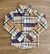 Camisa Social Xadrez marrom na internet