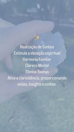 Drusa Celestita - A Pedra dos Anjos na internet