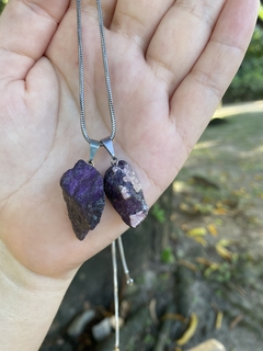 Pingente Purpurita - Proteção Psíquica e Espiritualidade - comprar online