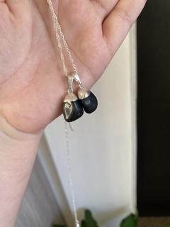 Pingente Obsidiana Negra com Banho - Proteção e Autoconhecimento na internet