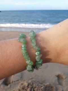 Pulseira Quartzo Verde - Saúde Física/Emocional e Prosperidade - comprar online