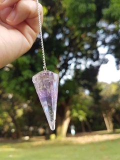 Pêndulo de Ametista - Sabedoria, Espiritualidade e Proteção