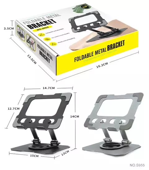 Soporte plegable de metal Celular//Tablet