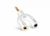 ADAPTADOR DE PLUG 3.5MM M 4 CONTACTOS A 3.5MM H X 2 -PARA AURICULAR Y MICROFONO - CABLE 0.1MTS - NM-C92 - NETMAK - comprar online