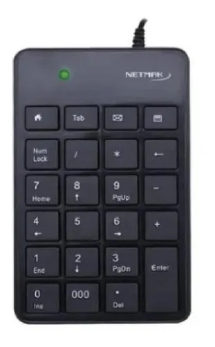 TECLADO USB NUMERICO NM-KB250 NETMAK