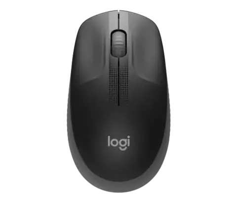 MOUSE LOGITECH M190 WIRELESS BLACK