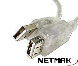 CABLE EXT DE USB 2.0 ( 1.8 MTS) NM-C09 1.8 NETMAK