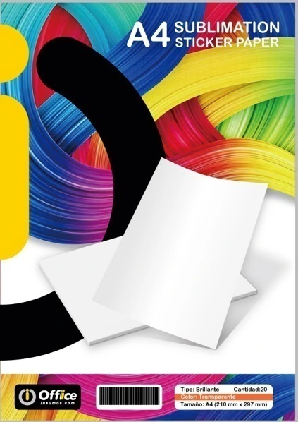 PAPEL A4 TRANSFER TATTOO TEMPORAL X5 HOJAS LASER E INKJET