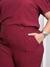 Conjunto de tecido com calça comprida c/ elástico - loja online