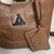 Bolsa de Mão Couro Ecológico Roberta Marrom - Eagle Bolsas