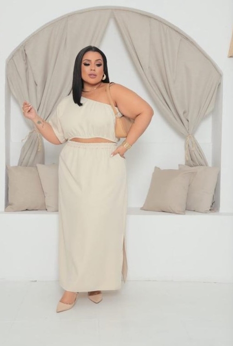 Conjunto Feminino Alfaiataria Iza Plus