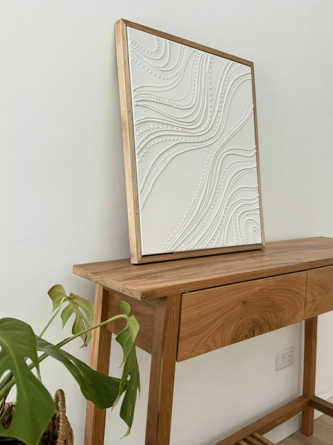 Cuadro texturado líneas