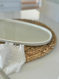 Bandeja irregular gris - comprar online