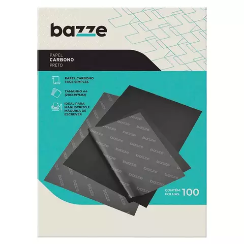 CARBONO PAPEL BAZZE PRETO 1 und