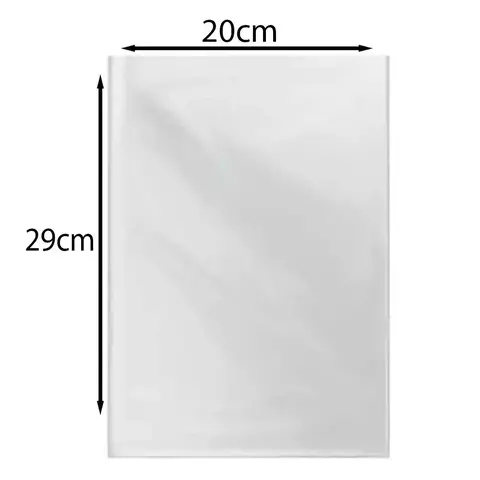 SACO CROMUS TRANSPARENTE 20X29CM C/50 INCOLOR